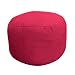 Soft Suede Luxe Bean Bag Bigfoot Footstool, Lipstick