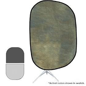 60 x 72 Collapsible Illuminator Background - Dark/Light Gray
