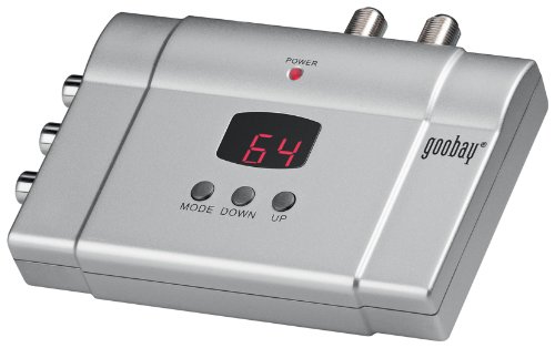 Wentronic Goobay HF - 2 Breitband Audio / Video  HF Modulator mit LED Stereo