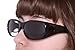 LensCovers Sunglasses - Wear Over Prescription Glasses. Size Small with Polarization.