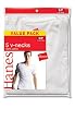 Hanes White V-neck T 5 Pack - 777P5