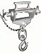 Vestil S-FORK-4/6-R Single Fork Attachment - Rigid Hook