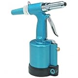 1/4 inch Air Hydraulic Riveter with 1/4, 3/16, 5/32 and 1/8 inch nose pieces and Extras