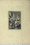 ROMANCE MEN WOMAN RIVALRY c1850 STEEL ENGRAVING PRINT