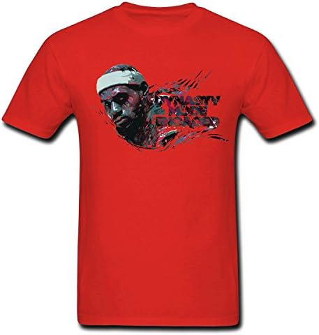 RuiDa Boy's&amp;Girl's LeBron James Cleveland Cavaliers #23 MVP Youth T Shirt red 4T