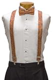 Auburn Suspenders - Auburn University Orange Suspenders with AU Logo
