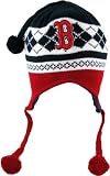 Boston Red Sox Argyle Beanie Cap/Hat