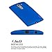 J&D Case Compatible for LG G4 Case, [Drop Protection] [Slim Cushion] Shock Resistant Protective TPU Slim Case for LG G4 Bumper Case - [Not Compatible with LG Stylo 4] - Blue