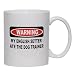 WARNING MY ENGLISH SETTER ATE THE DOG TRAINER Mug for Coffee / Hot Beverage (choice of sizes and colors)