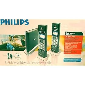 Philips VOIP 433 DUO DECT Desktop Messenger & PSTN Phone