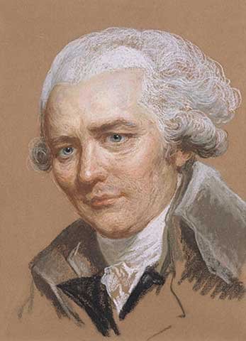 Cover image : Kunstreproduktion: Joseph Ducreux, Portrait of Pierre Choderlos De Laclos (1741-1803), offi, 58 x 80