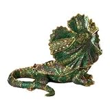Green Bearded Lizard Jeweled Trinket Box