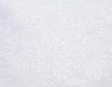 Set of 8 White Damask Napkins 17 X 17 for Wedding, Anniversary, Bridal Shower or Special Events