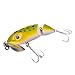 Arbogast Jointed Jitterbug Topwater Bass Fishing Lure, Excellent for Night Fishing, Frog White Belly, 2 1/2