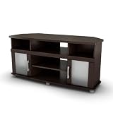 SouthShoreCityLifeCollectionCornerTVStand,Chocolate