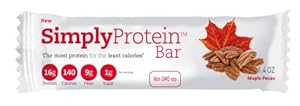 Simply Protein Bar, Maple Pecan, 1.4 Ounce