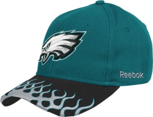 Philadelphia Eagles Reebok NFL Adjustable Flame Hat