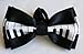 Brand New Awesome SILK FEEL Piano Key MEN'S TUXEDO BOW TIE