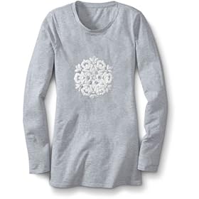 Eddie Bauer Original Applique Snowflake Tee