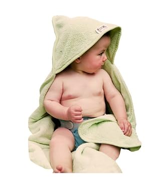 Close Parent Luxury Hooded Towel - Pistachio