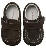 Pediped Originals * Andy -- Choc Brown Suede * Soft Leather-Soled Shoes! MEDIUM (US size: 5-5.5 / 12-18 months / EU Size 20)