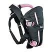 Evenflo Snugli Hug Baby Carrier - Black and Pink