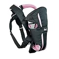 Evenflo Snugli Hug Baby Carrier - Black and Pink