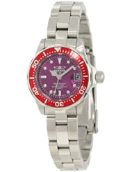 Invicta Womens 12523 Pro-Diver Purple Dial Watch