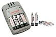 UniRoss X-Press 700 Battery Charger inc 4 x AA 2500 mAh Rechargeable Batteries