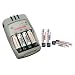 UniRoss X-Press 700 Battery Charger inc 4 x AA 2500 mAh Rechargeable Batteries