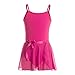 MAGIC TOWN Girls' Camisole Tutu Dress Leotard