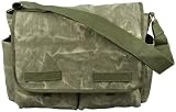 9137 Stonewashed OD Green Heavyweight Classic Messenger Bag