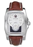 Breitling Bentley Flying B Mens' Automatic Watch Stainless Steel Silver Dial on Brown Leather Strap A2836212-Q533-LS