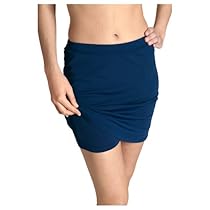 Hot Sale Coolibar UPF 50+ Women's Swim Skort - Sun Protective (Navy - XX-Large)