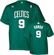 Rajon Rondo adidas Name and Number Boston Celtics T-Shirt