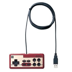 BUFFALO ���g�����f�W�^���Ή�USB�Q�[���p�b�h(���b�h)