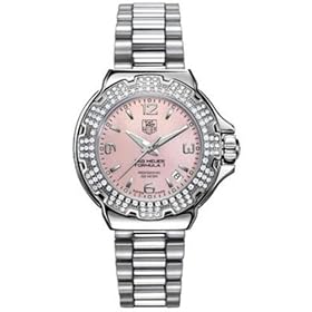 TAG Heuer WoMens Diamond Pink Dial Formula One Watch #WAC1216.BA0852 by TAG Heuer