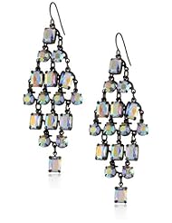 Kite Chandelier Gold Tone Earrings