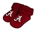 NCAA Alabama Crimson Tide Infant Booties and 2 Pack Bib Set