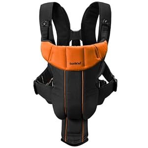 BABYBJORN Baby Carrier Active Black/Orange