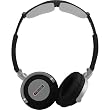 Sentry Industries, Inc. HO401 Folding Rubberized Headphones - Black