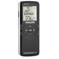 Philips LFH0622/00 Voice Recorder with 2GB Storage - 283 Hours Recording