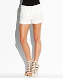 bebe Pinstriped Trouser Short