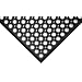 Wearwell Natural Rubber 474 WorkRite Anti-Fatigue Mat, for Dry Areas, 3' Width x 5' Length x 1/2" Thickness, Black