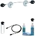 Ultra SLIM 15mm from Wall Mount BRACKET fits JVC LT-40DG20J 40 inch TV Flat Panel HD Ready Screen comes with a FREE CLEANING KIT