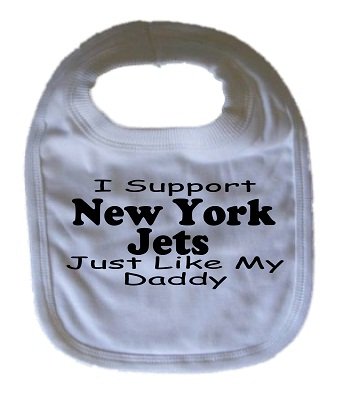 New York Jets Bib Funny Bib Personalized Bib