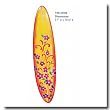 Girl Flower Surfboard Wall Accent