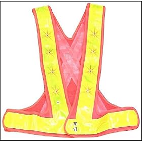 CST Berger 23-600 Lighted Safety Vest, one size fits all by CST/Berger