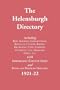 The Helensburgh Directory 1921-1922 (Streets Ago)
