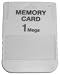 Assecure PS1 (Playstation One, PSX) 1MB Memory card, 15...